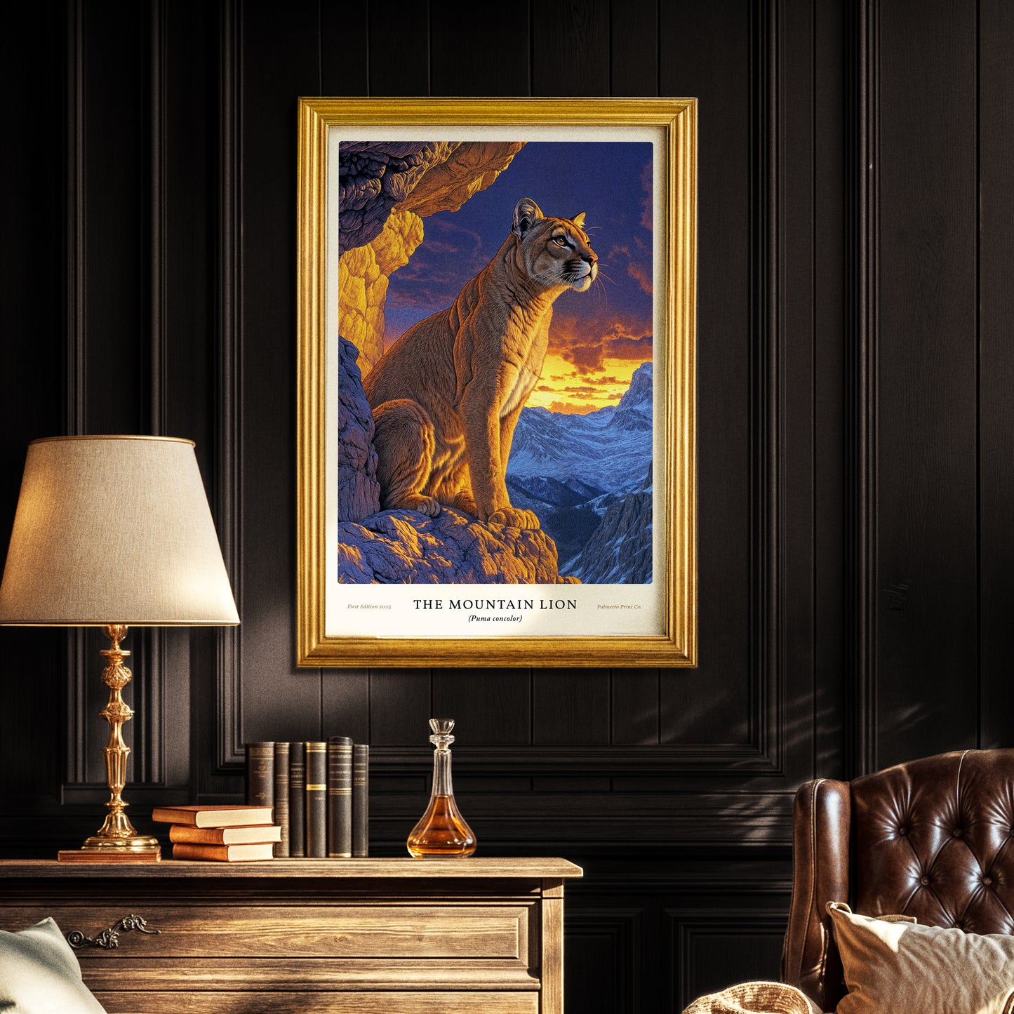 Mountain Lion Poster