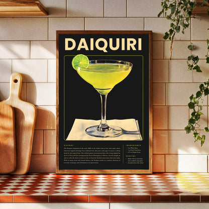 Vintage Daquiri Poster