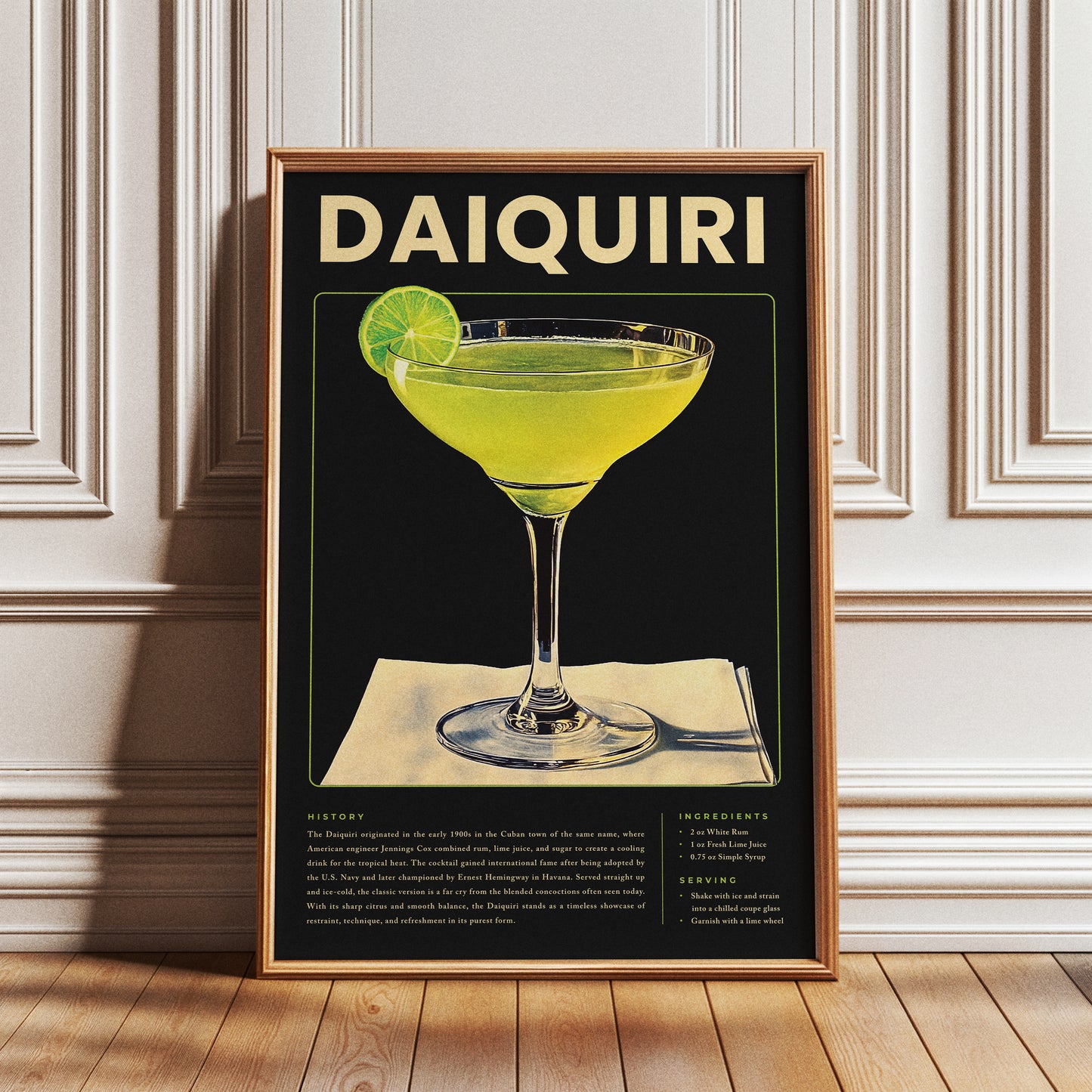 Vintage Daquiri Poster