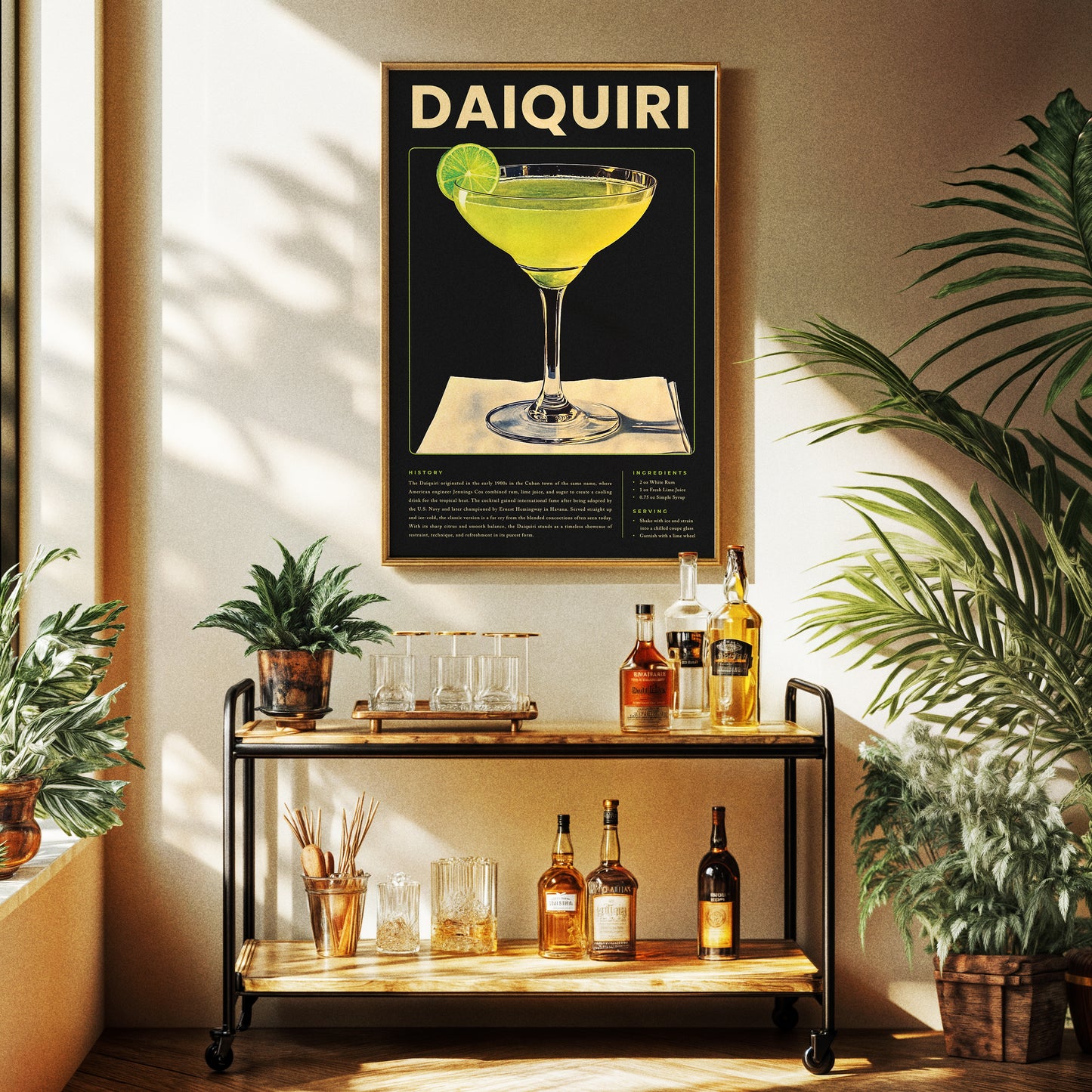 Vintage Daquiri Poster