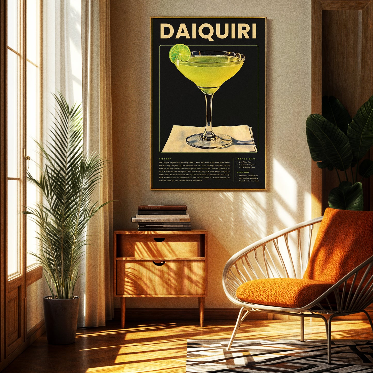 Vintage Daquiri Poster