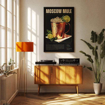 Vintage Moscow Mule Poster