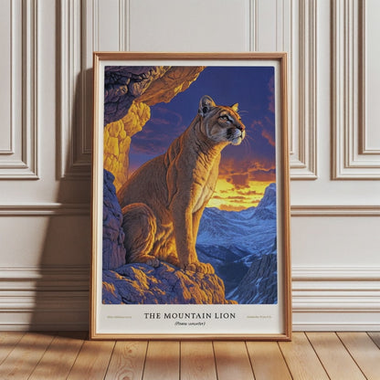 Mountain Lion Poster